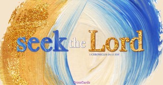 Seek the Lord