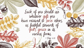 1 Peter 4:10