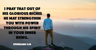 Ephesians 3:16