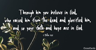 1 Peter 1:21