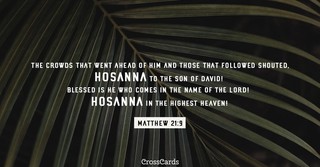 Matthew 21:9