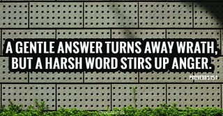 Proverbs 15:1