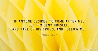 Matthew 16:24
