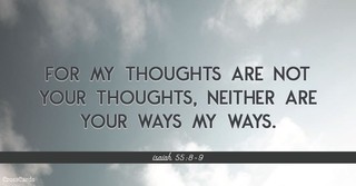 Isaiah 55:8-9
