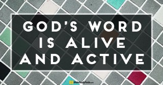 You Can Find Power in His Word (Hebrews 4:12) - Your Daily Bible Verse - May 20