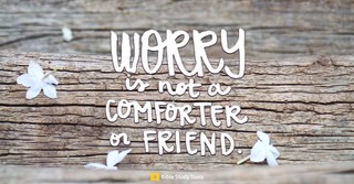 Don't Get Caught in the Worrying Trap - (John 10:10) - Your Daily Bible Verse - October 16