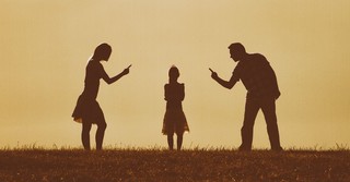 parents disagreeing and arguing over child, train up a child