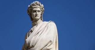 Statue of poet Dante Alighieri