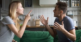 couple arguing