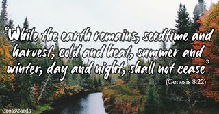 Genesis 8:22 Scripture Card