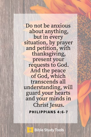 Philippians 4:6-7 Do Not Be Anxious