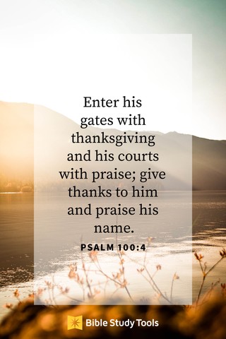 Psalm 100:4