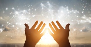 hands up, power of god