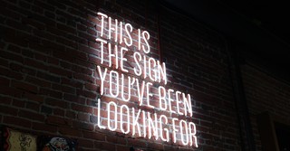 This is the sign you've been looking for