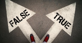 True and false arrows