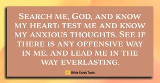 Aligning Our Hearts with God’s Heart (Psalm 139:19-24) - Your Daily Bible Verse - February 5
