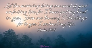A Prayer for Each New Morning  - Your Daily Prayer - February 9