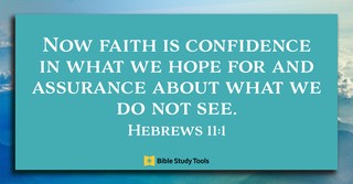 Crawling by Faith (Hebrews 11:1) - Your Daily Bible Verse - February 22