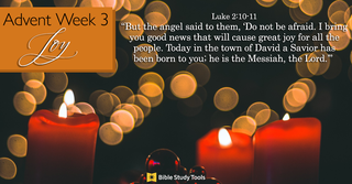 Advent Week 3 - Joy