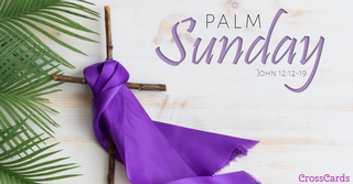 Palm Sunday Cross