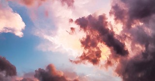 pink and purple clouds in sky