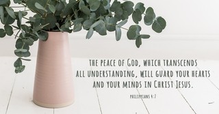 Phil. 4:7 peace that transcends understanding