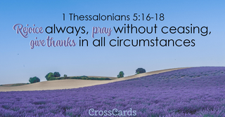 1 Thessalonians 5:16-18