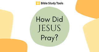 6 Ways Jesus Prayed: Infographic