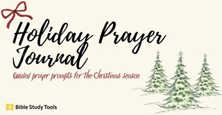 Holiday Prayer Journal - 50 Pages of Guided Holiday Prayer Prompts and Scripture Meditations