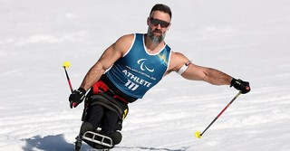 Paralympic alpine skiing olympics athlete winter sport