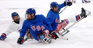 Paralympic ice hockey USA team olympics athletes