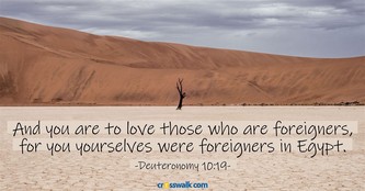 Your Daily Verse - Deuteronomy 10:19