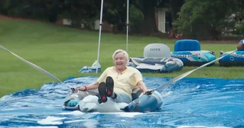 Seniors in Tennessee Had a Fun Day On the Slip and Slide, One They Will Never Forget