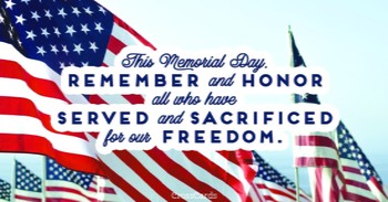 This Memorial Day