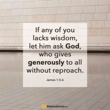 Your Daily Verse - James 1:5