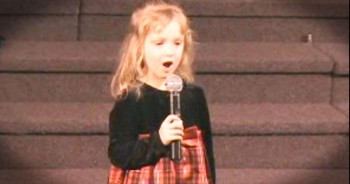 Precious 4-Year-Old Sings CUTEST Version Of 'Holy, Holy, Holy' - My Heart Is Melting!
