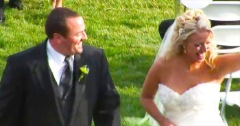 Sheldon and Tiffany's slow motion wedding recessional