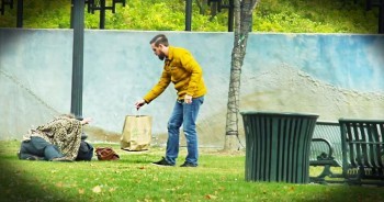 Kind Man Uses Pasta Pass To Feed Homeless