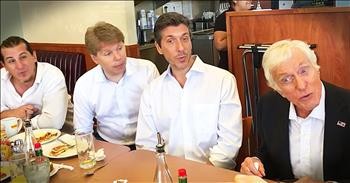 Dick Van Dyke Sings 'Chitty Chitty Bang Bang' At Denny's