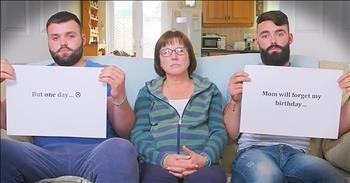 2 Sons Make Notecard Testimony For Mother With Alzheimer's