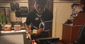 Photo Of Injured Worker At Chick Fil A Goes Viral 