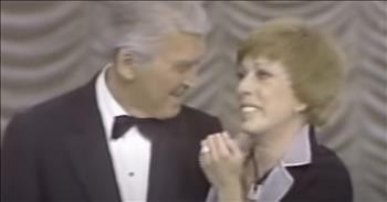 Carol Burnett Nearly In Tears After Jimmy Stewart Surprises Her On Final Show