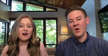 Stunning Daddy-Daughter Duet To 'Bridge Over Troubled Water'