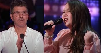 10-Year-Old Roberta Battaglia Earns Golden Buzzer With Powerhouse Vocals