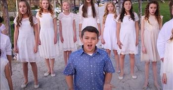 11-Year-Old Blake Sings Stunning Rendition Of 'You Raise Me Up'
