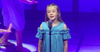 12-Year-Old Sings 'Rise Up' Cover With School Dance Group