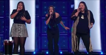 Family Trio Turns All 4 Chairs With Country Song 'When Will I Be Loved'