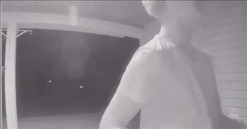 Doorbell Camera Captures Teen's Act Of Kindness For Bullied Friend