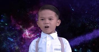 Toddler Sings Adorable Rendition Of 'How Big Is God'