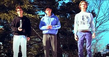 3 Bass Singers Perform 'The Sound Of Silence'